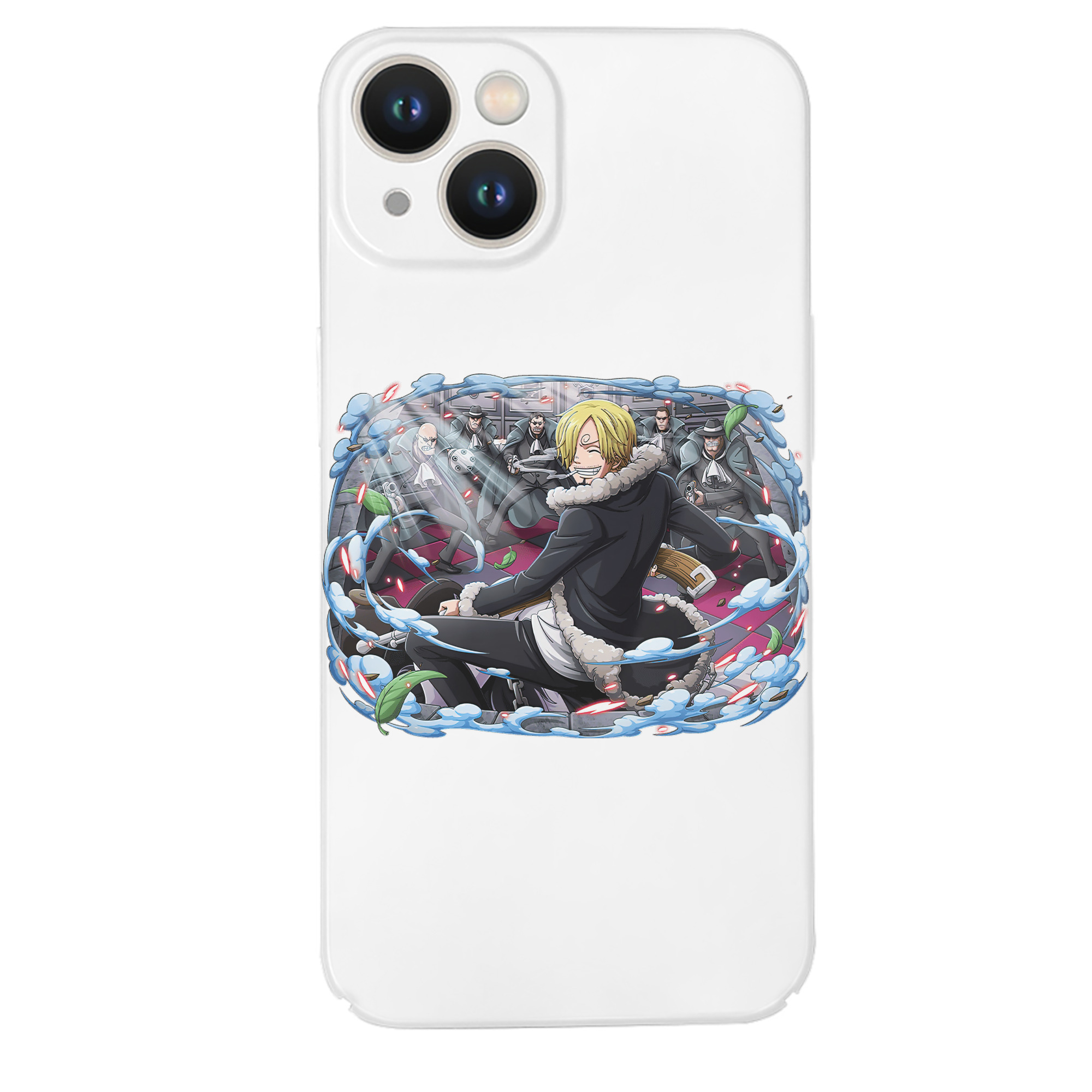 （画像用） ワンピース サンジ ONE PIECE Sanji 【iPhone 14シリーズ対応】ハードケース